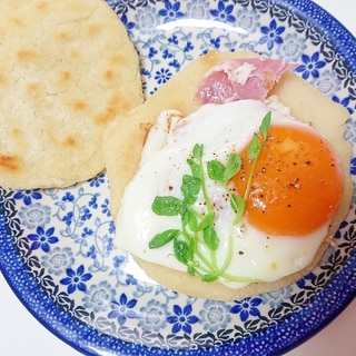 朝食にオススメ ベーコンエッグのアレパサンド